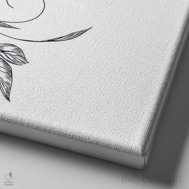 تابلو مرغ مگسخوار اثر آرسی بسی - نمای نزدیک بافت بوم