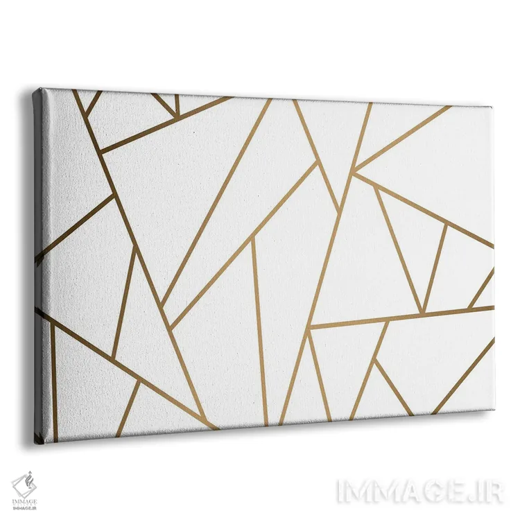 تابلو موزاییک طلایی اثر آرسی بسی - نمای پرسپکتیو محصول