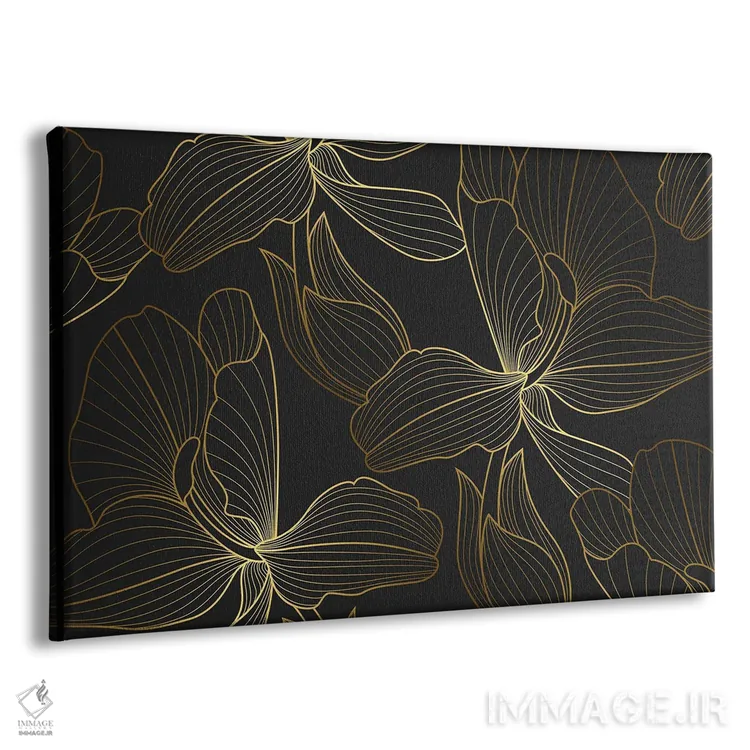 تابلو سوسن طلایی اثر آرسی بسی - نمای پرسپکتیو محصول