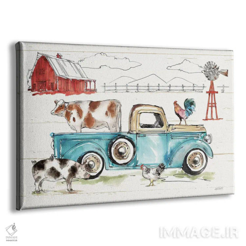 تابلو در مزرعه I (بدون متن) اثر آن تاولتی - نمای پرسپکتیو محصول