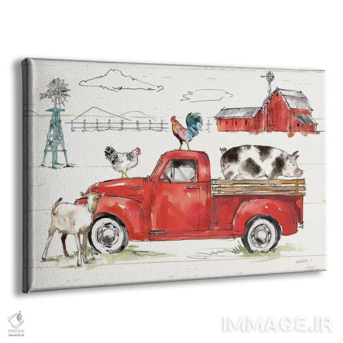 تابلو در مزرعه II (بدون متن) اثر آن تاولتی - نمای پرسپکتیو محصول