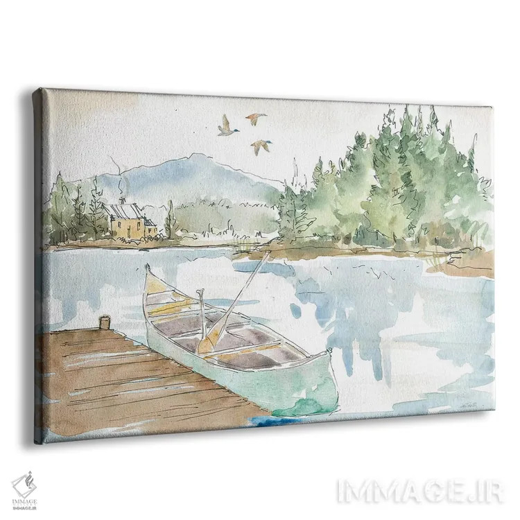 تابلو خانهٔ دریاچه I اثر آن تاولتی - نمای پرسپکتیو محصول