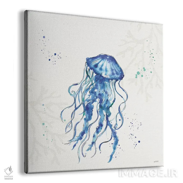 تابلو دریای عمیق V (بدون متن) اثر آن تاولتی - نمای پرسپکتیو محصول