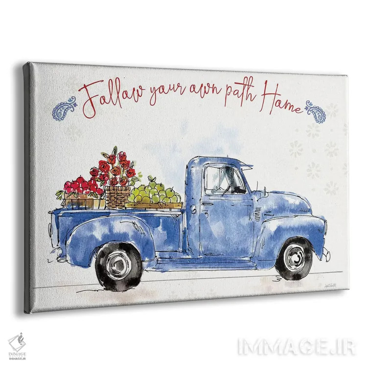 تابلو حالوهوای آمریکایی VIII اثر آن تاولتی - نمای پرسپکتیو محصول