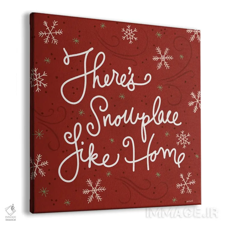 تابلو سرزمین برفی مثل خانه IX اثر آن تاولتی - نمای پرسپکتیو محصول