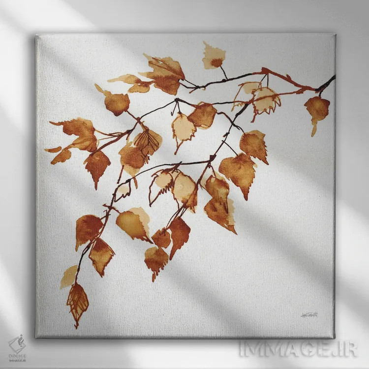 تابلو رنگهای پاییز VIII اثر آن تاولتی - نمای روبهرو روی دیوار