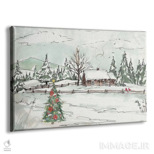 تابلو جذابیت فصلی X اثر آن تاولتی - نمای پرسپکتیو محصول