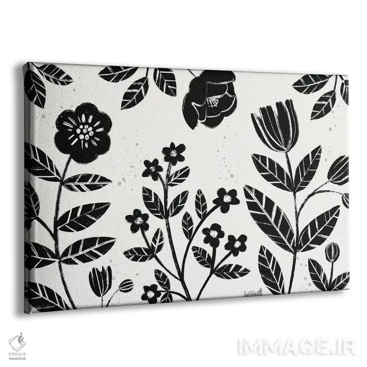 تابلو شکوفههای برجسته I اثر آن تاولتی - نمای پرسپکتیو محصول