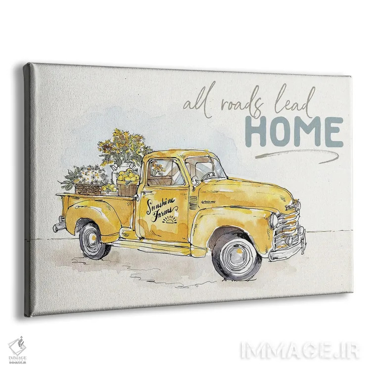 تابلو بازارچهٔ روستایی I اثر آن تاولتی - نمای پرسپکتیو محصول