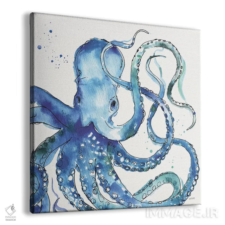 تابلو دریای عمیق VIII اثر آن تاولتی - نمای پرسپکتیو محصول