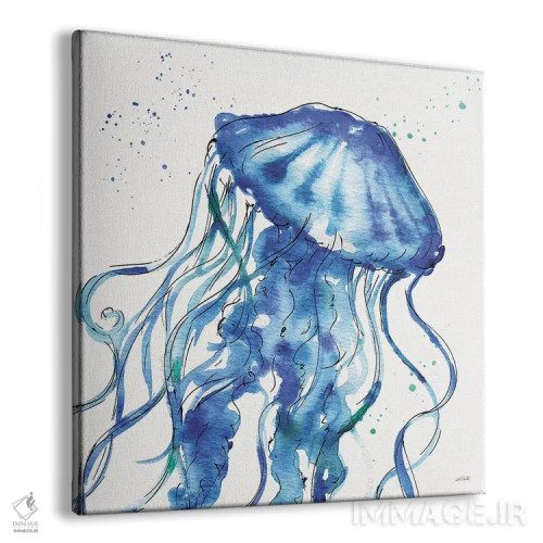 تابلو دریای عمیق X اثر آن تاولتی - نمای پرسپکتیو محصول