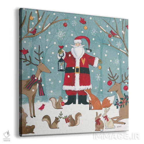 تابلو کریسمس جنگلی VI اثر آن تاولتی - نمای پرسپکتیو محصول