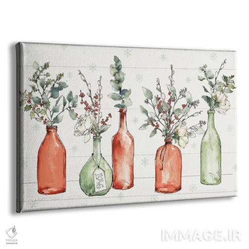 تابلو خانهٔ روستایی مدرن I (کریسمس) اثر آن تاولتی - نمای پرسپکتیو محصول