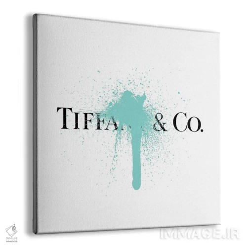 تابلو تیفانی اند کو، چکیدن رنگ لوکس اثر آنتونیو براسکو - نمای پرسپکتیو محصول