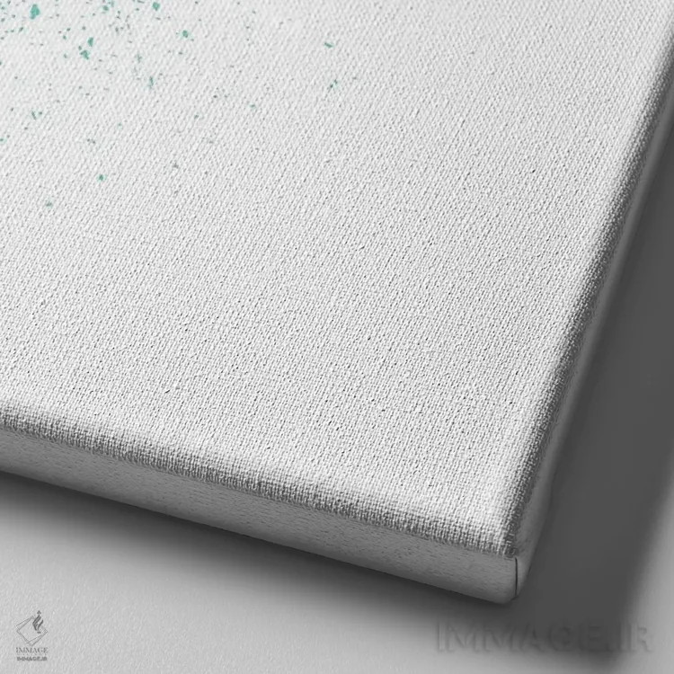 تابلو تیفانی اند کو، چکیدن رنگ لوکس اثر آنتونیو براسکو - نمای نزدیک بافت بوم