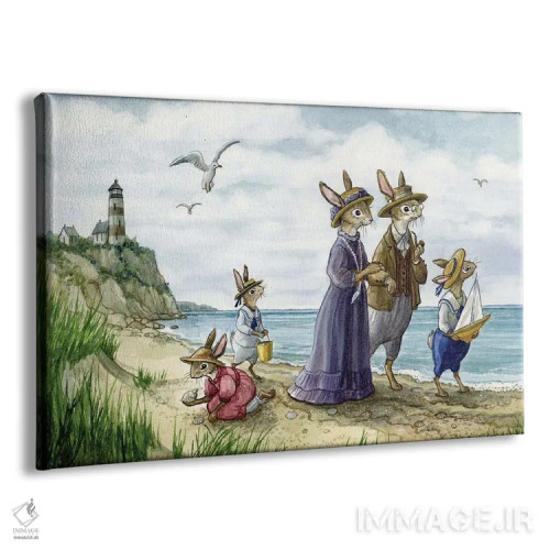 تابلو کنار دریا اثر آسترید شکلز - نمای پرسپکتیو محصول