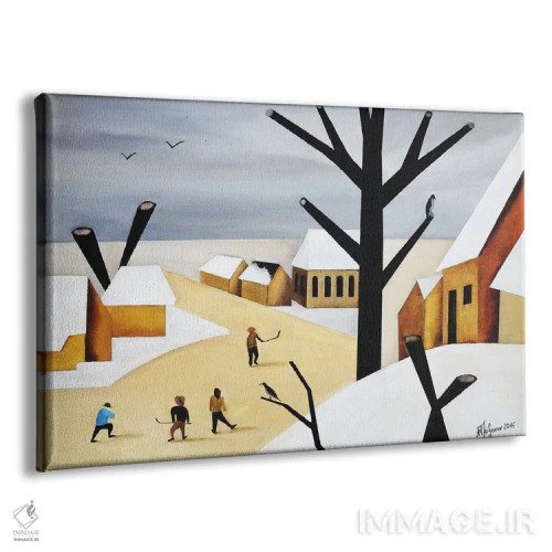 تابلو بروگل (نقاش هلندی) اثر الکساندر تریفونوف - نمای پرسپکتیو محصول