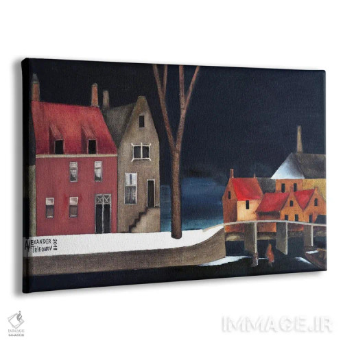 تابلو آمستردام (هلند) اثر الکساندر تریفونوف - نمای پرسپکتیو محصول