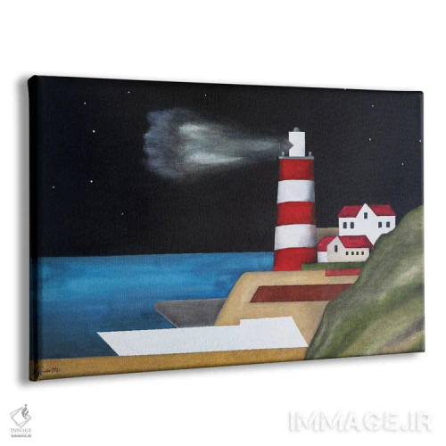 تابلو فانوس دریایی اثر الکساندر تریفونوف - نمای پرسپکتیو محصول