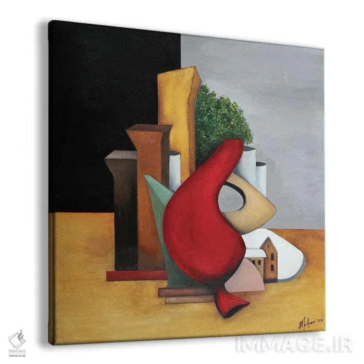 تابلو چرا باد شرق سرد است اثر الکساندر تریفونوف - نمای پرسپکتیو محصول