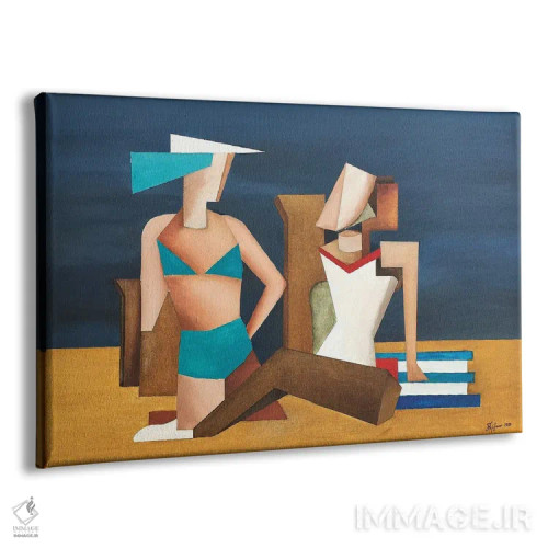 تابلو در ساحل دو اثر الکساندر تریفونوف - نمای پرسپکتیو محصول