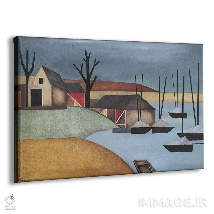 تابلو در خلیج اثر الکساندر تریفونوف - نمای پرسپکتیو محصول