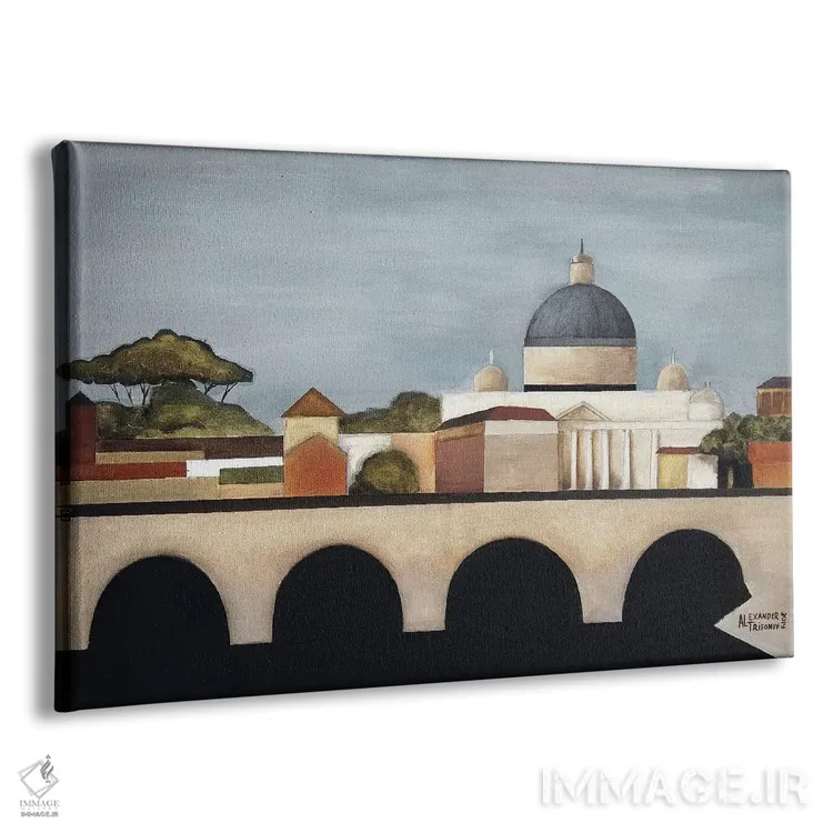 تابلو رم (ایتالیا) اثر الکساندر تریفونوف - نمای پرسپکتیو محصول