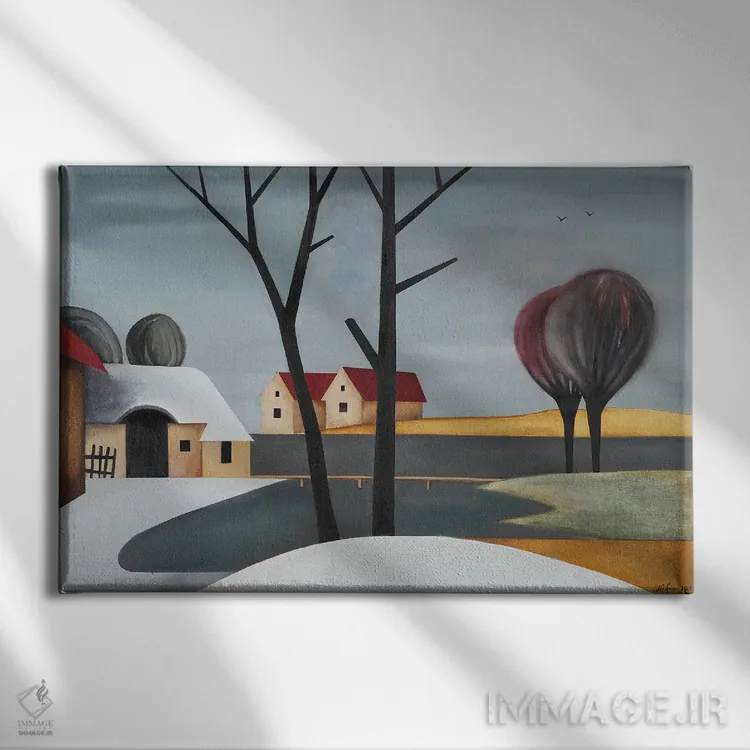 تابلو نوامبر اثر الکساندر تریفونوف - نمای روبهرو روی دیوار