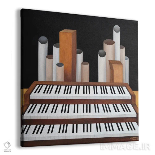 تابلو ارگ (ساز موسیقی) اثر الکساندر تریفونوف - نمای پرسپکتیو محصول