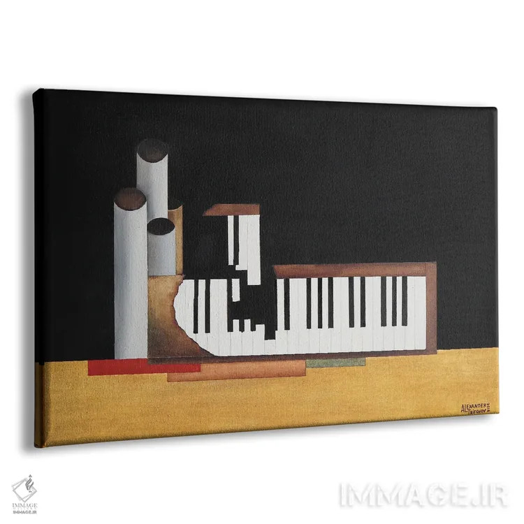 تابلو فورته (قوی/اصطلاح موسیقی) اثر الکساندر تریفونوف - نمای پرسپکتیو محصول