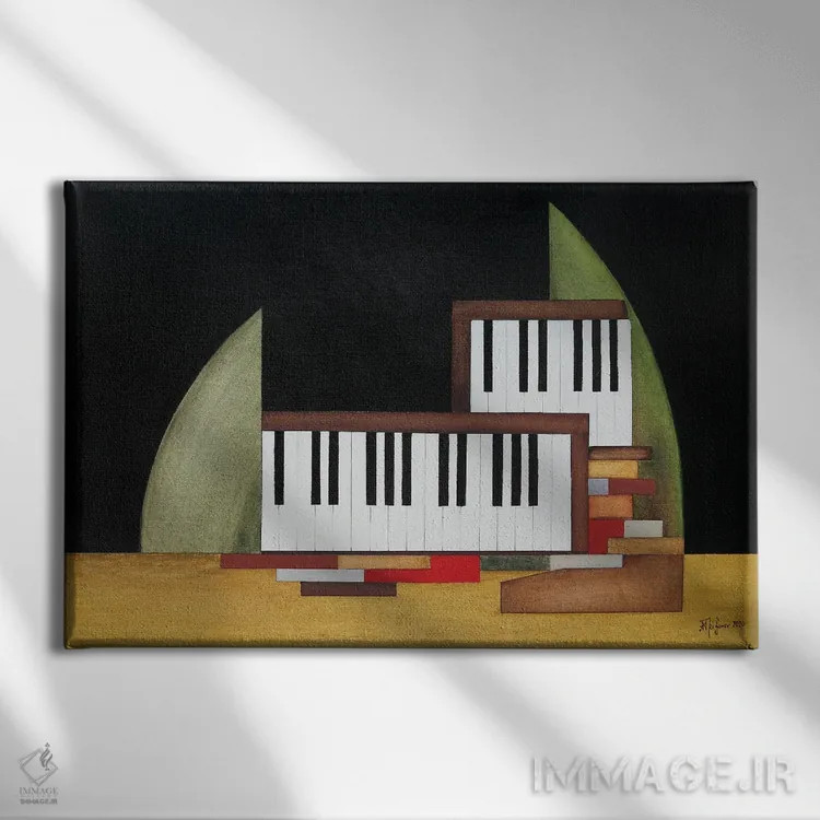 تابلو اوج اثر الکساندر تریفونوف - نمای روبهرو روی دیوار