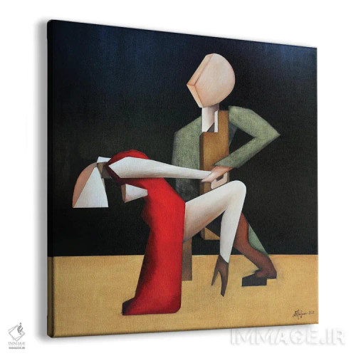 تابلو تانگو پس از تاریکی اثر الکساندر تریفونوف - نمای پرسپکتیو محصول