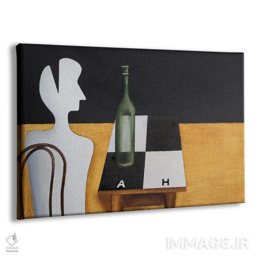 تابلو شطرنج I اثر الکساندر تریفونوف - نمای پرسپکتیو محصول