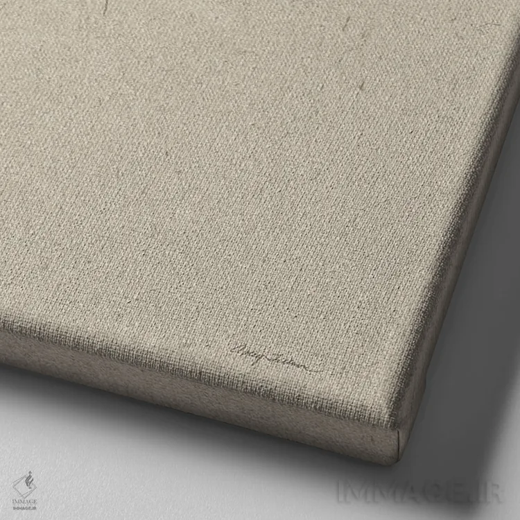 تابلو گلهای کلاسیک مدرن III اثر اِیوری تیلمن - نمای نزدیک بافت بوم