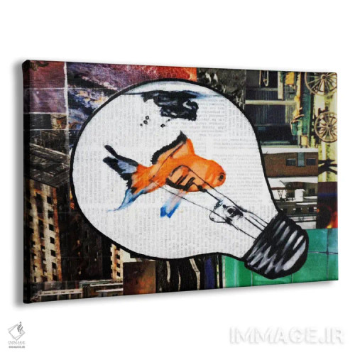 تابلو اینرسی (لختی) اثر آنی ترازو - نمای پرسپکتیو محصول