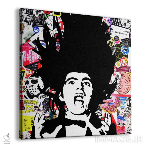 تابلو لرد ساچ فریادزن (شخصیت) اثر آنی ترازو - نمای پرسپکتیو محصول