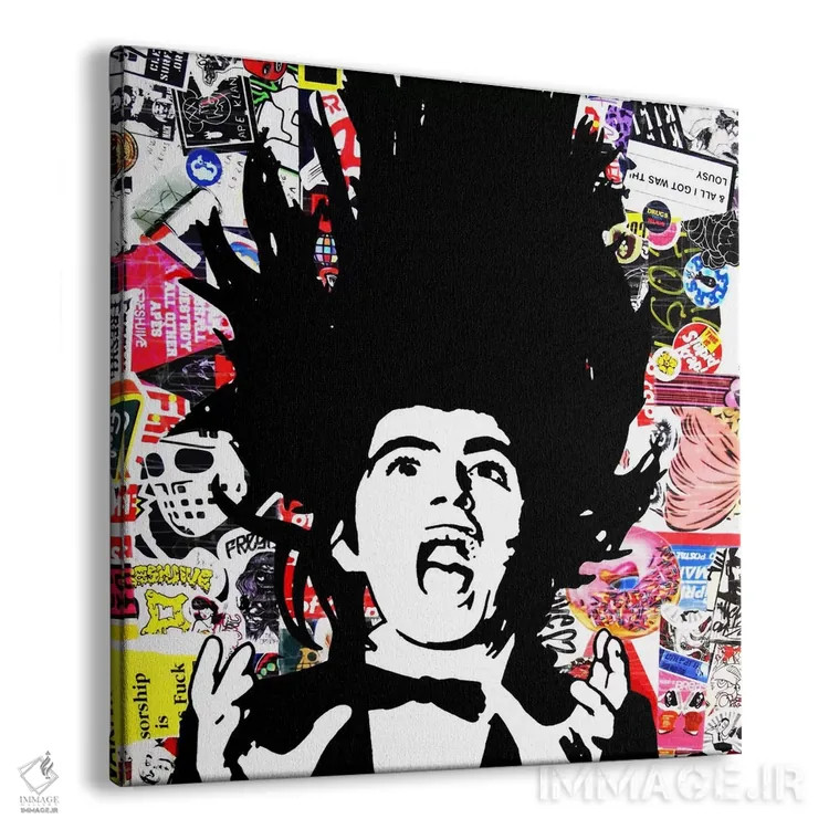 تابلو لرد ساچ فریادزن (شخصیت) اثر آنی ترازو - نمای پرسپکتیو محصول