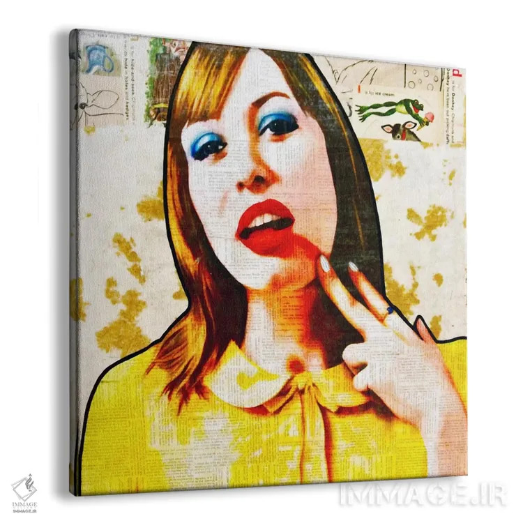 تابلو همه را پاک کن اثر آنی ترازو - نمای پرسپکتیو محصول