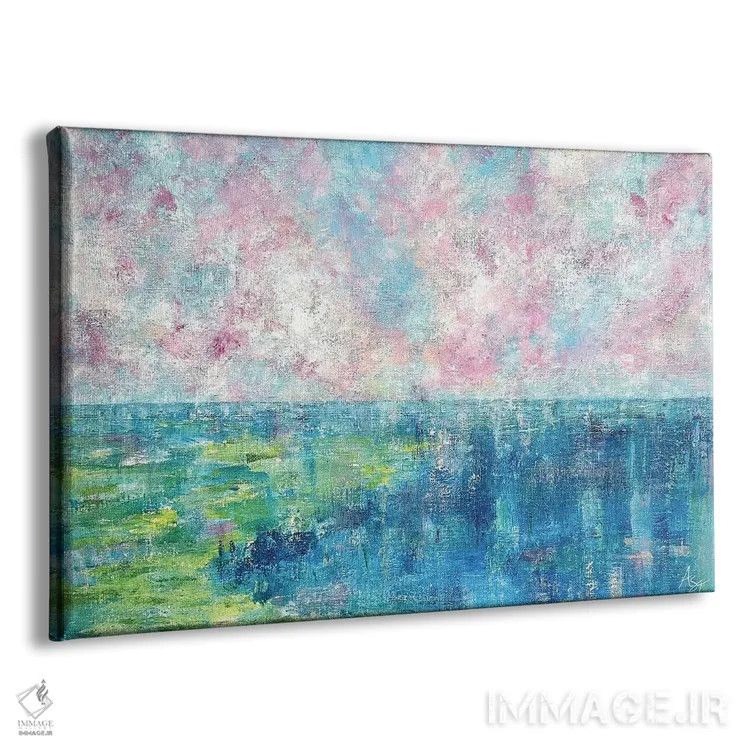 تابلو انعکاس تابستانی اثر آماندا توپـه - نمای پرسپکتیو محصول
