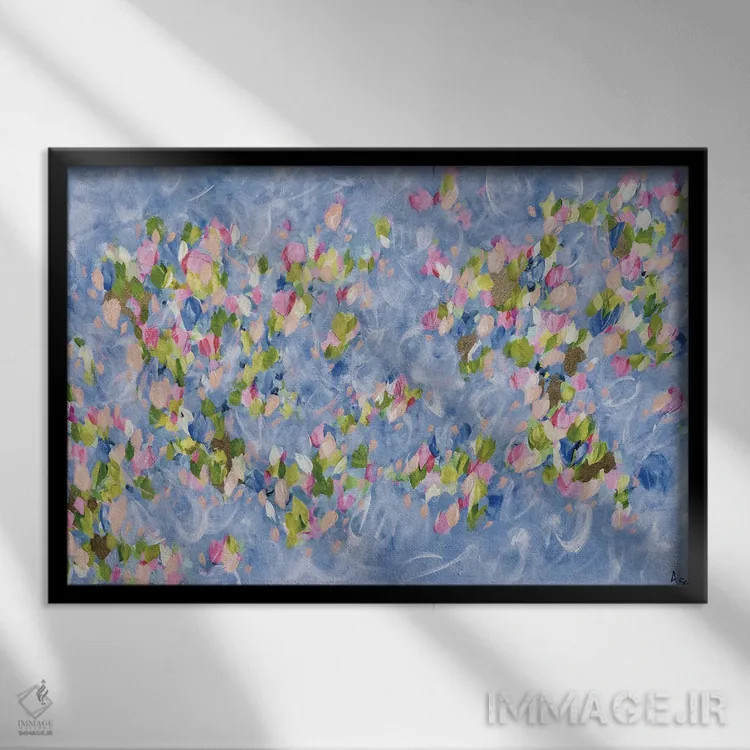 تابلو همیشه جوان اثر آماندا توپـه - نمای قابدار مشکی