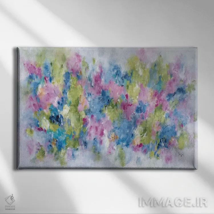 تابلو بینهایت اثر آماندا توپـه - نمای روبهرو روی دیوار