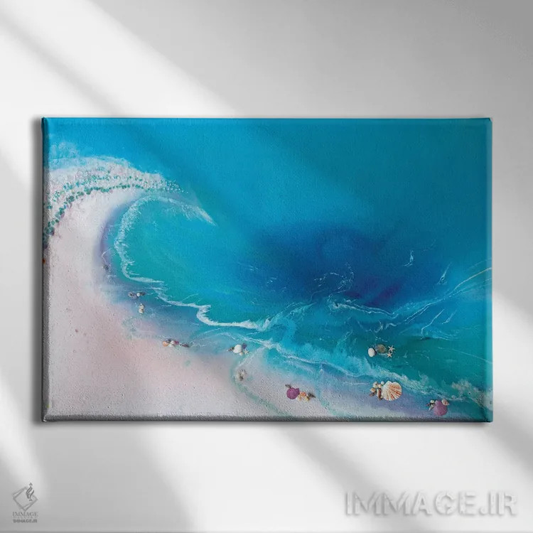 تابلو سخاوت (یا جایزه) اثر آنتوانل - نمای روبهرو روی دیوار