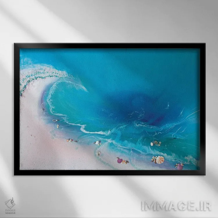 تابلو سخاوت (یا جایزه) اثر آنتوانل - نمای قابدار مشکی