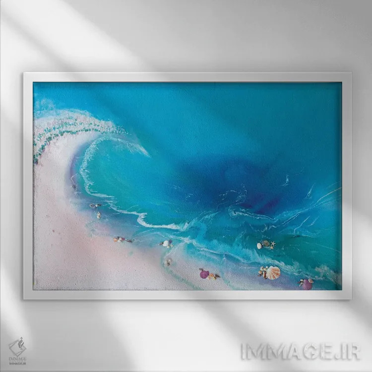 تابلو سخاوت (یا جایزه) اثر آنتوانل - نمای قابدار سفید