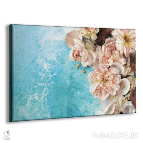 تابلو قدرت گلها (جنبش هیپی) اثر آنتوانل - نمای پرسپکتیو محصول