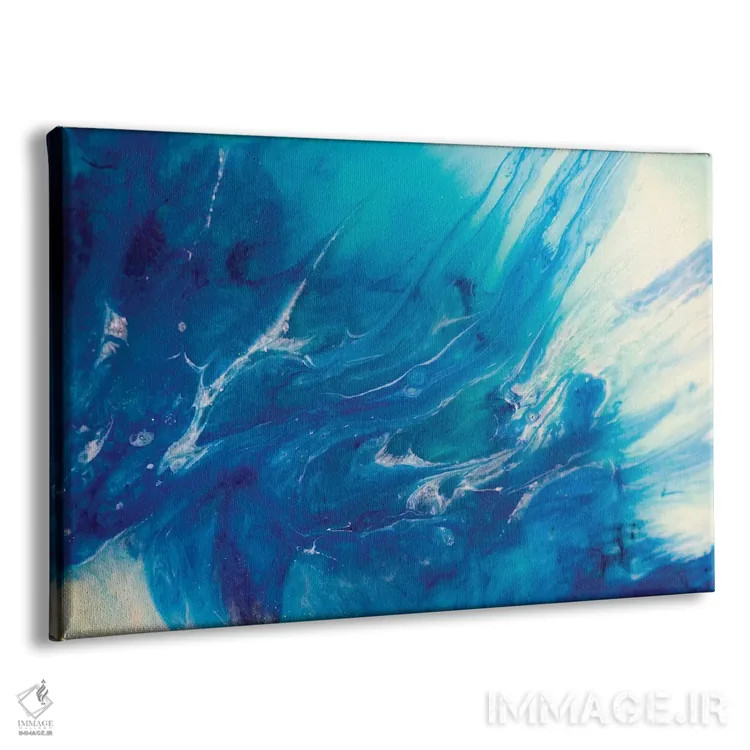 تابلو درخشش ساحل طلایی اثر آنتوانل - نمای پرسپکتیو محصول