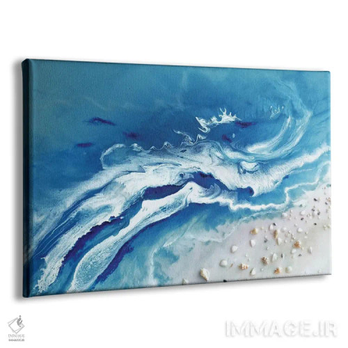 تابلو آرمانشهر بالی خاکستری اثر آنتوانل - نمای پرسپکتیو محصول