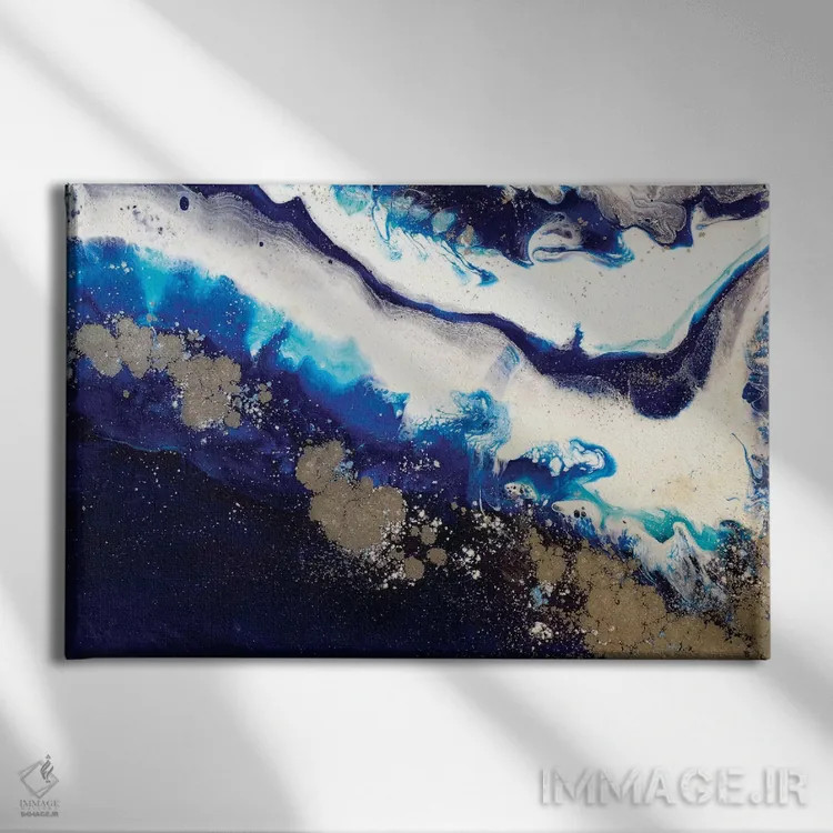 تابلو بندر سیدنی اثر آنتوانل - نمای روبهرو روی دیوار