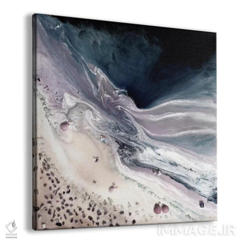 تابلو آسمان مخملی خنثی اثر آنتوانل - نمای پرسپکتیو محصول