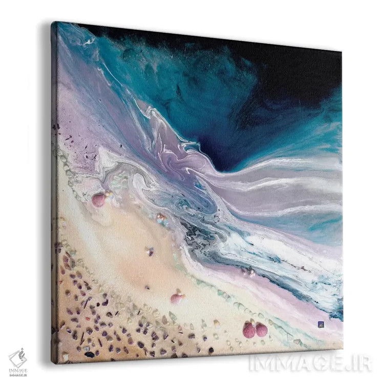 تابلو آسمان بنفش در گرگومیش اثر آنتوانل - نمای پرسپکتیو محصول